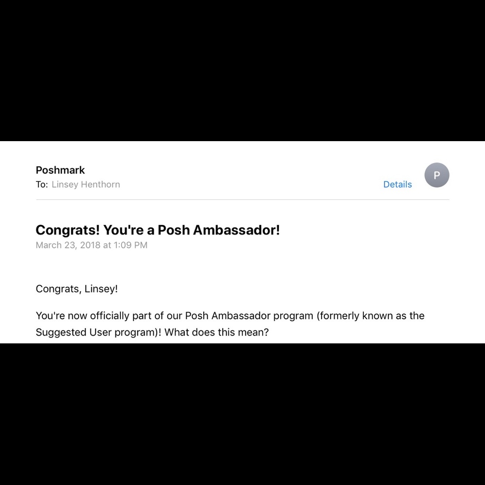 Poshmark Ambassador!